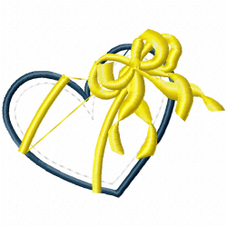 Hearts Embroidery Design 9